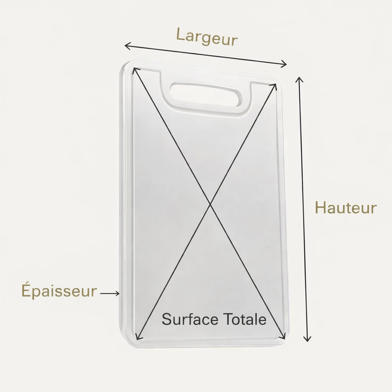 Size guide diagram