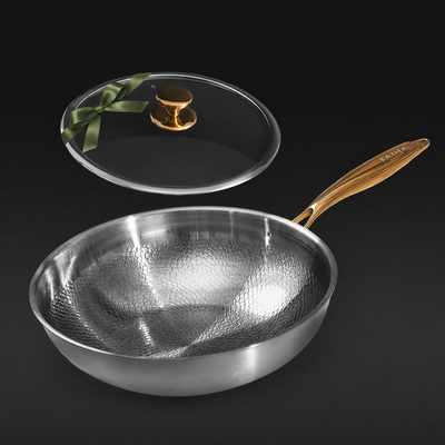 Wok Forneau® 24cm — Titane Pur