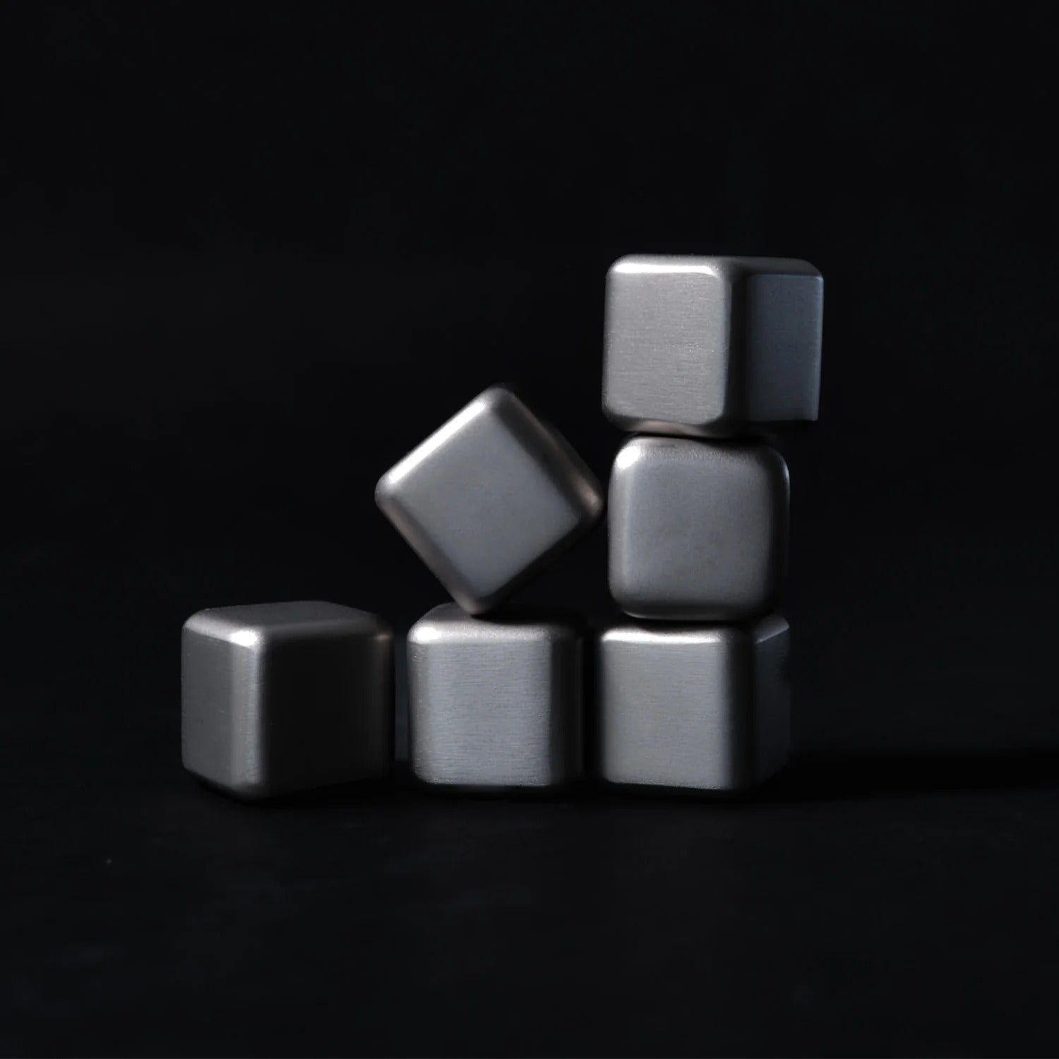Glaçons Réutilisables en Titane Pur Forneau® — Lot de 6, Sans Plastique