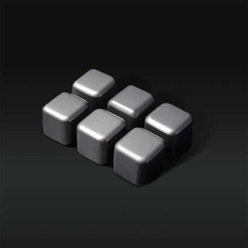 Forneau® Reusable Titanium Ice Cubes x6 — Pure Titanium
