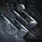 Set d'Ustensiles en Titane Pur Forneau® — 4 Pièces, Sans Plastique