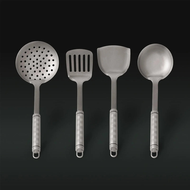 The four Forneau pure titanium kitchen utensils
