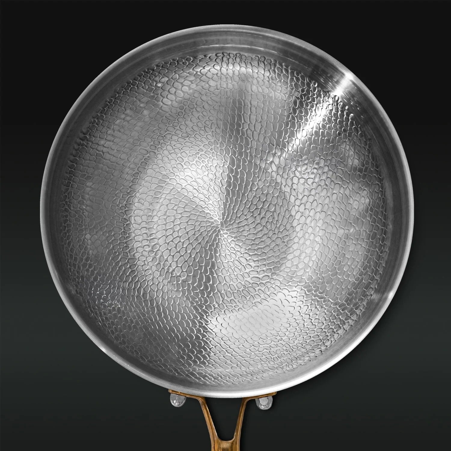Wok en Titane Pur Forneau® 24 cm — Sans PFAS, Compatible Induction