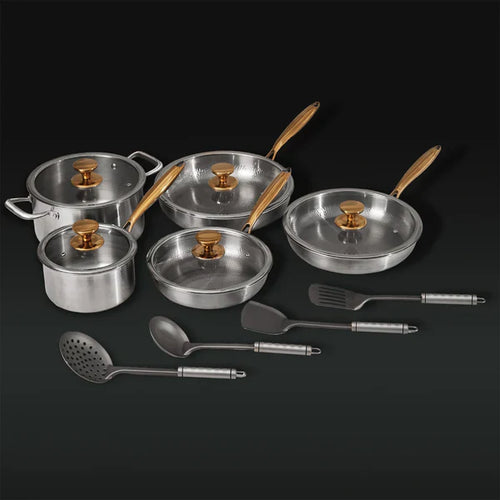 Pack Cuisine Complète en titane pur Forneau