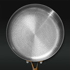 Sauteuse en Titane Pur Forneau® — Sans PFAS, Compatible Induction